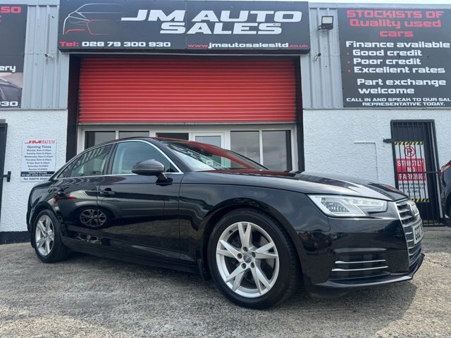 Audi A4 2.0 Tdi Ultra Se Saloon Euro 6 Black