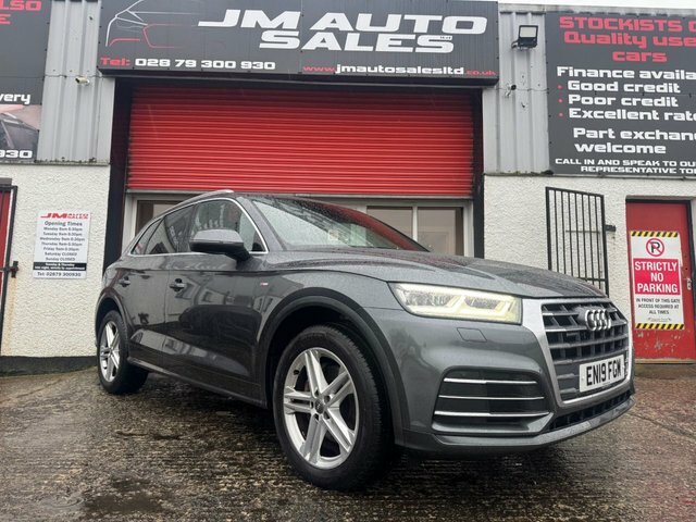 Audi Q5 2.0 Tdi 40 S Line Suv S Tronic Quattro Grey