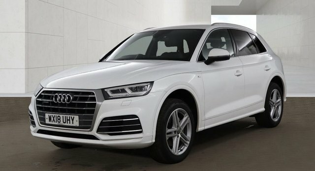 Audi Q5 2.0 Tdi S Line Suv S Tronic Quattro Eur White #2