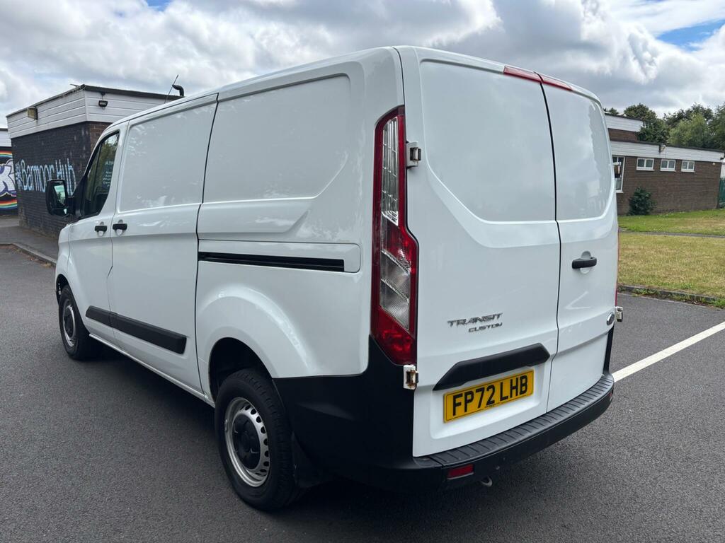 Ford Transit Custom 2.0 280 Ecoblue Leader L1 H1 Euro 6 Ss FP72LHB White #5