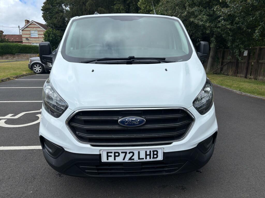 Ford Transit Custom 2.0 280 Ecoblue Leader L1 H1 Euro 6 Ss FP72LHB White #3