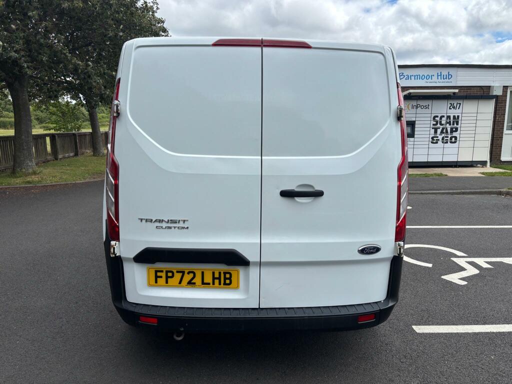 Ford Transit Custom 2.0 280 Ecoblue Leader L1 H1 Euro 6 Ss FP72LHB White #6