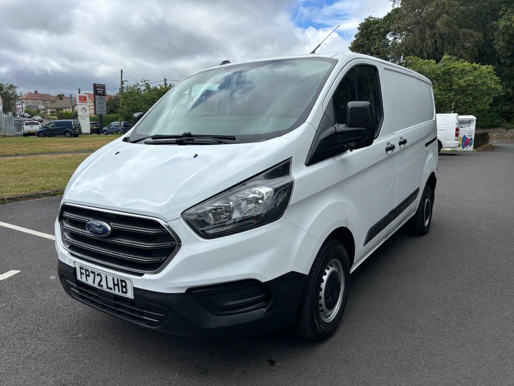 Ford Transit Custom 2.0 280 Ecoblue Leader L1 H1 Euro 6 Ss FP72LHB White #2