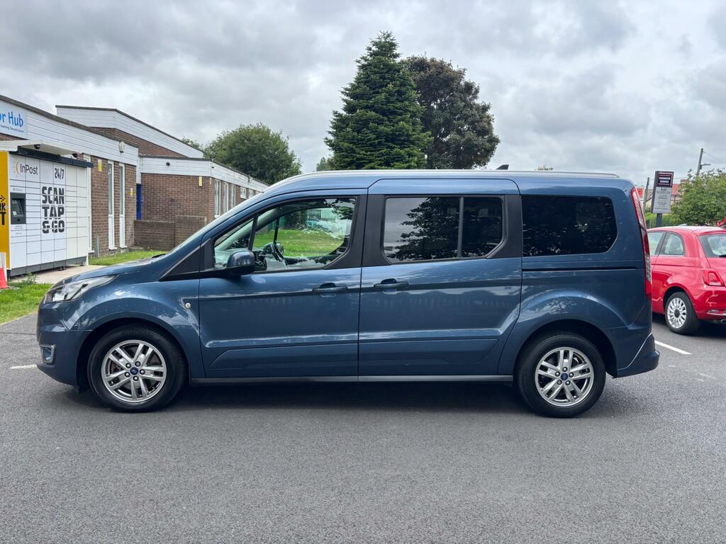 Ford Grand Tourneo Connect 1.5 Ecoblue Titanium Euro 6 Ss Blue #4