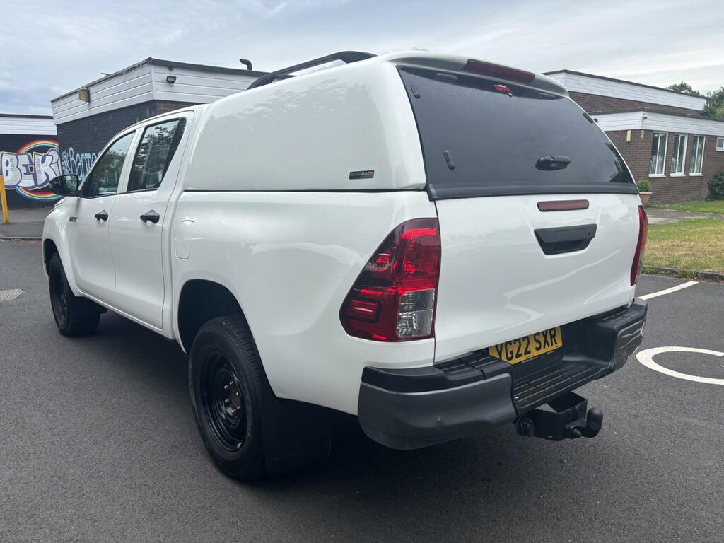 Toyota HILUX 2.4 D-4d Active Extra Cab Pickup 4Wd Euro 6 Ss White #5