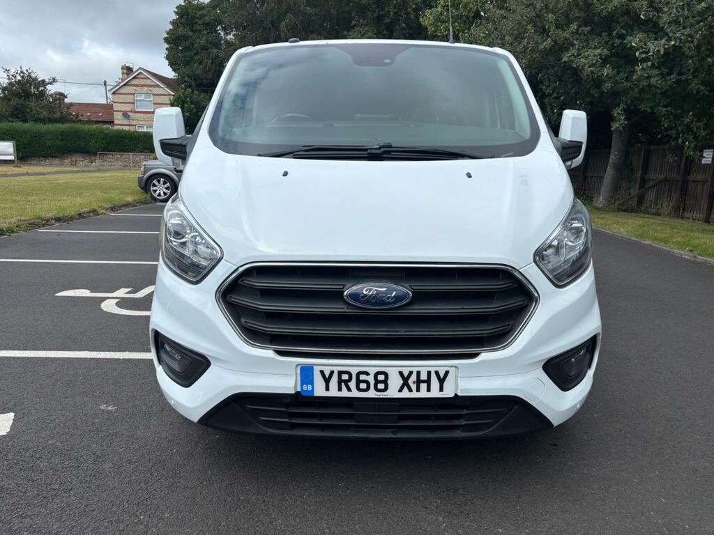 Ford Transit Custom 2.0 320 Ecoblue Limited Crew Van L1 H1 Euro 6 White #2