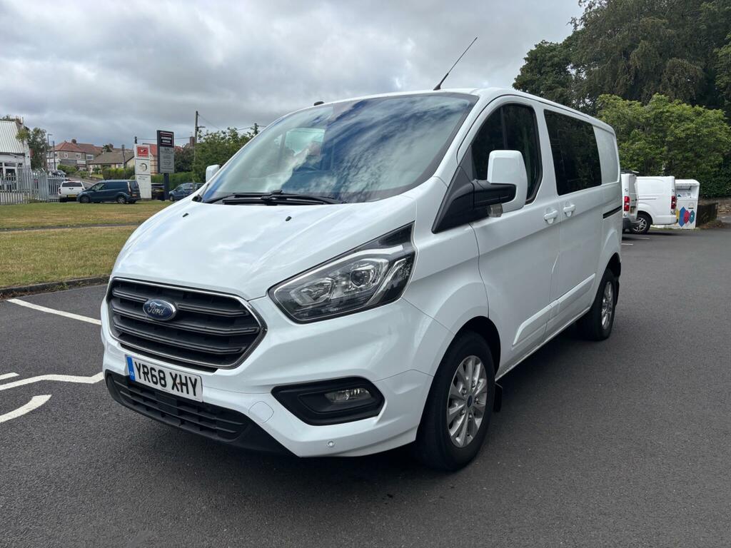 Ford Transit Custom 2.0 320 Ecoblue Limited Crew Van L1 H1 Euro 6 White #3