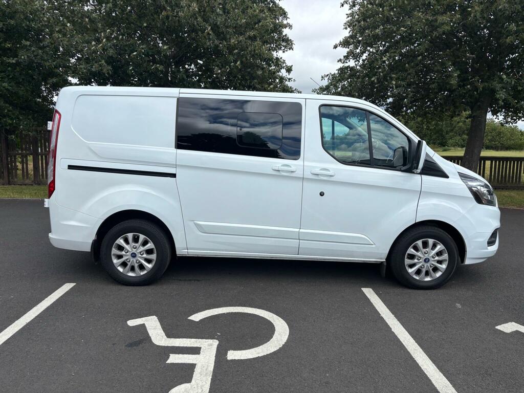 Ford Transit Custom 460 Tdcci 125 L4h3 Trend 17 Seat Bus High Roof Drw White #8