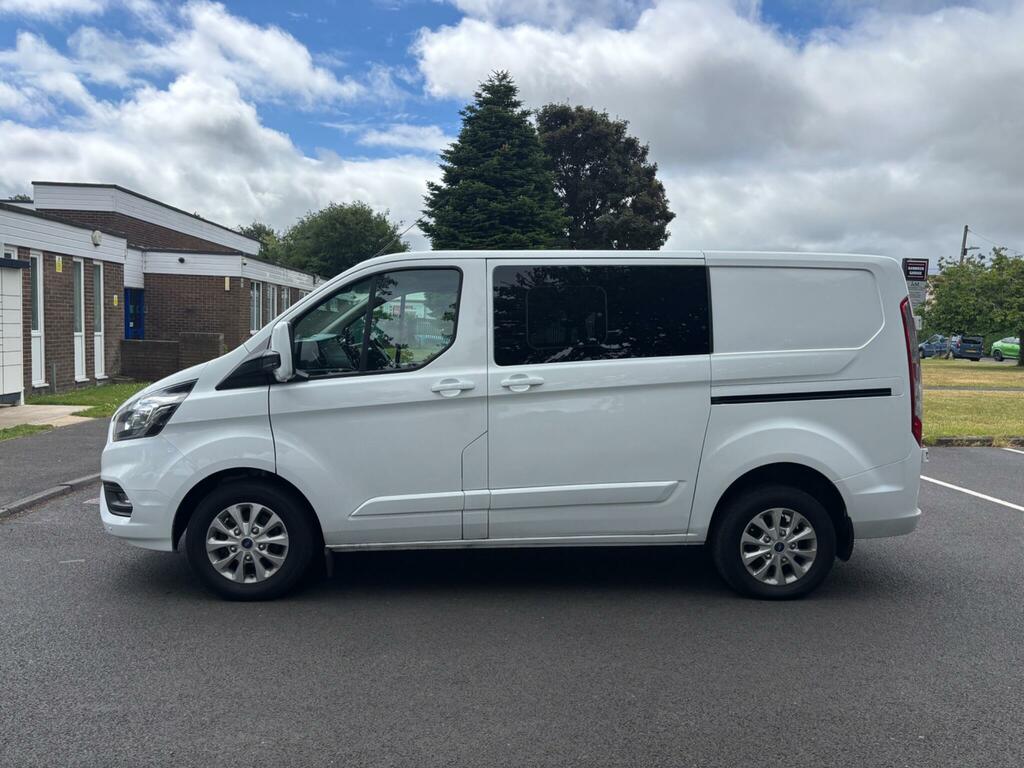 Ford Transit Custom 2.0 320 Ecoblue Limited Crew Van L1 H1 Euro 6 White #4