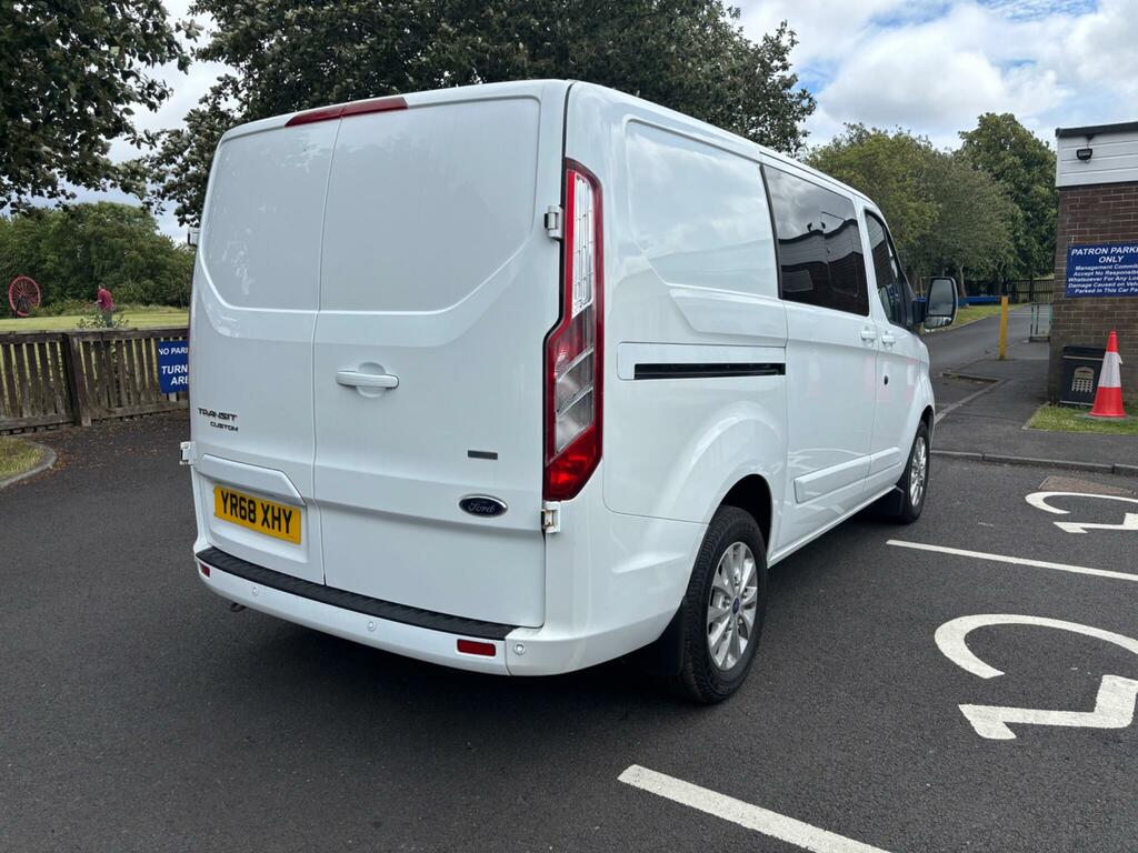 Ford Transit Custom 460 Tdcci 125 L4h3 Trend 17 Seat Bus High Roof Drw White #7