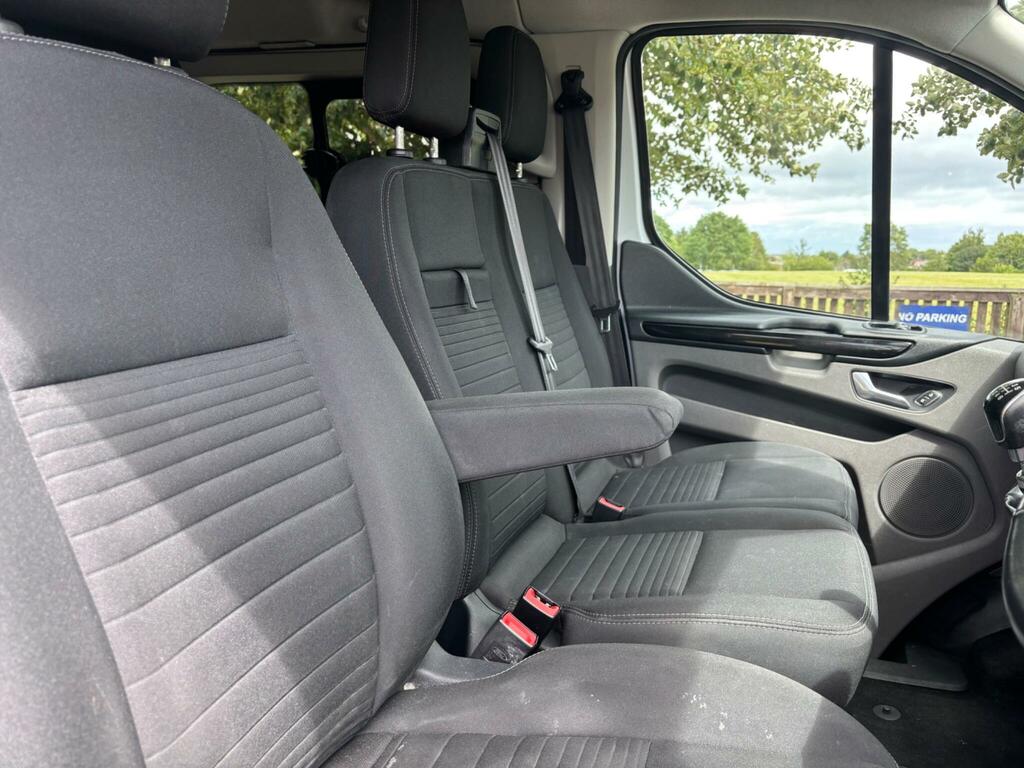Ford Transit Custom 460 Tdcci 125 L4h3 Trend 17 Seat Bus High Roof Drw White #15