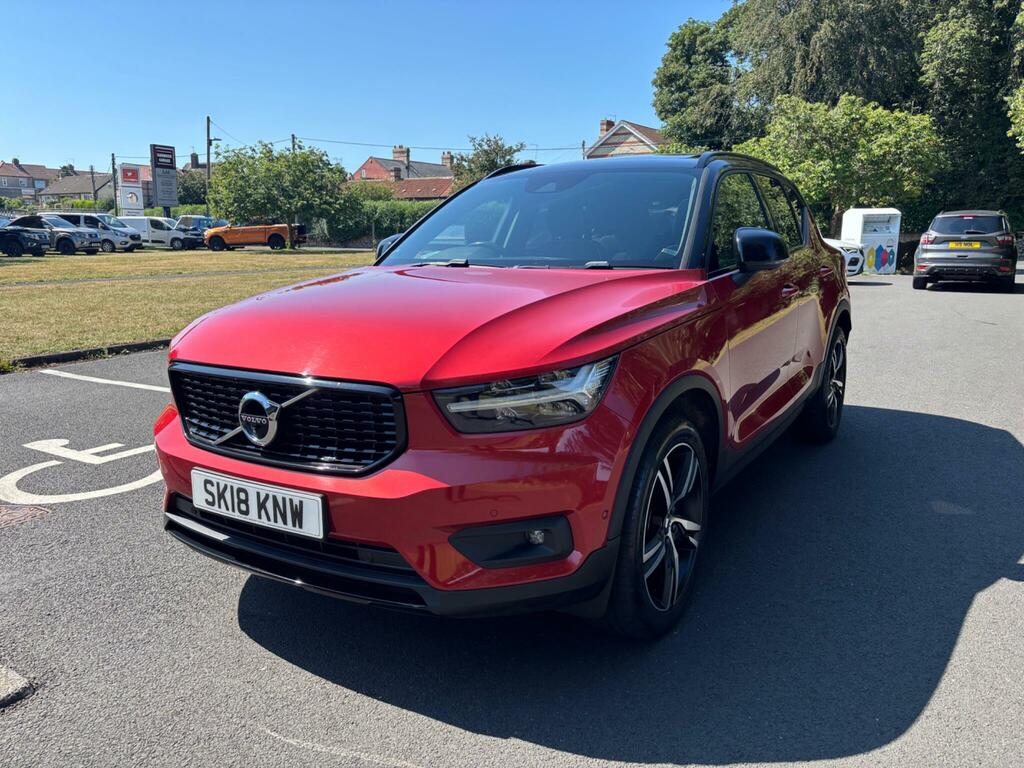Volvo XC40 2.0 D4 First Edition Awd Euro 6 Ss SK18KNW Red #3