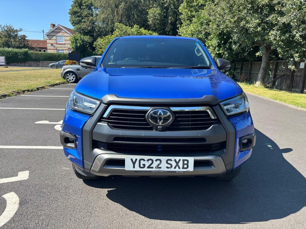 Toyota HILUX 2.8 D-4d Invincible X 4Wd Euro 6 Ss Blue #2