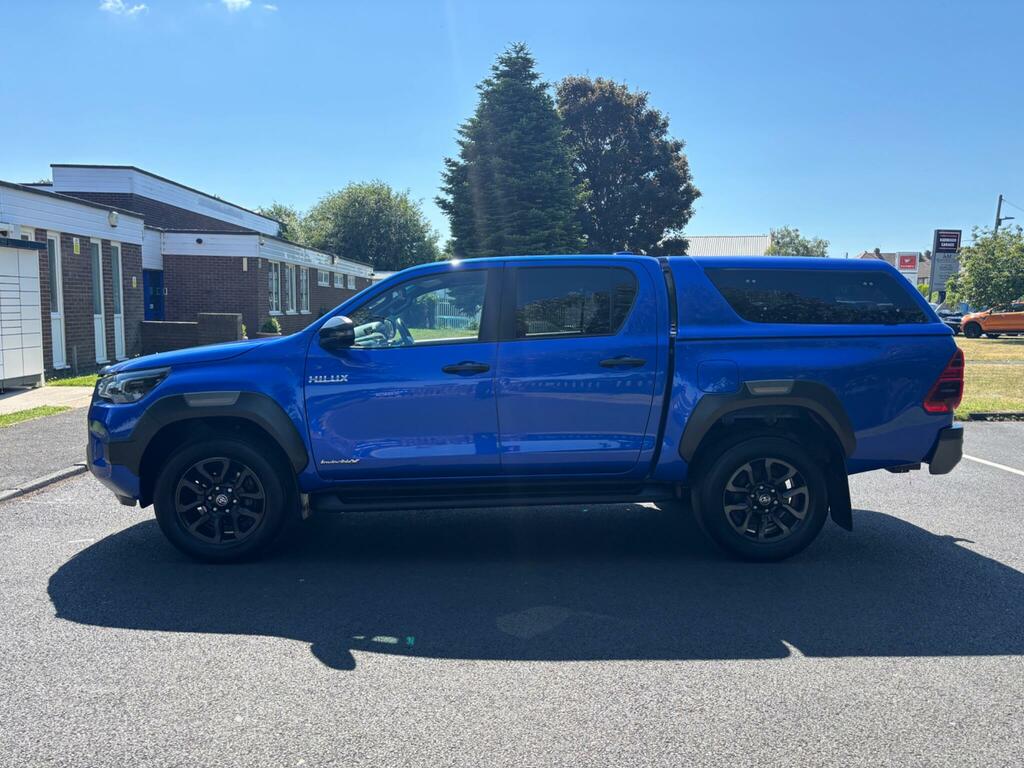 Toyota HILUX 2.8 D-4d Invincible X 4Wd Euro 6 Ss Blue #4