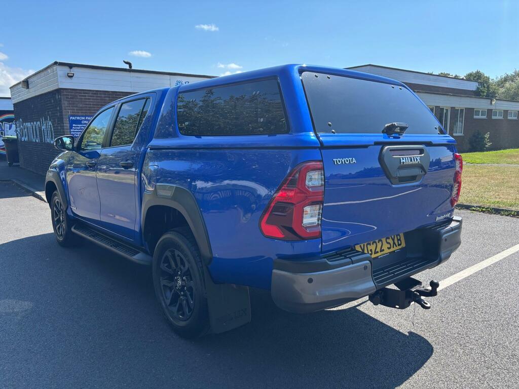 Toyota HILUX 2.8 D-4d Invincible X 4Wd Euro 6 Ss Blue #5