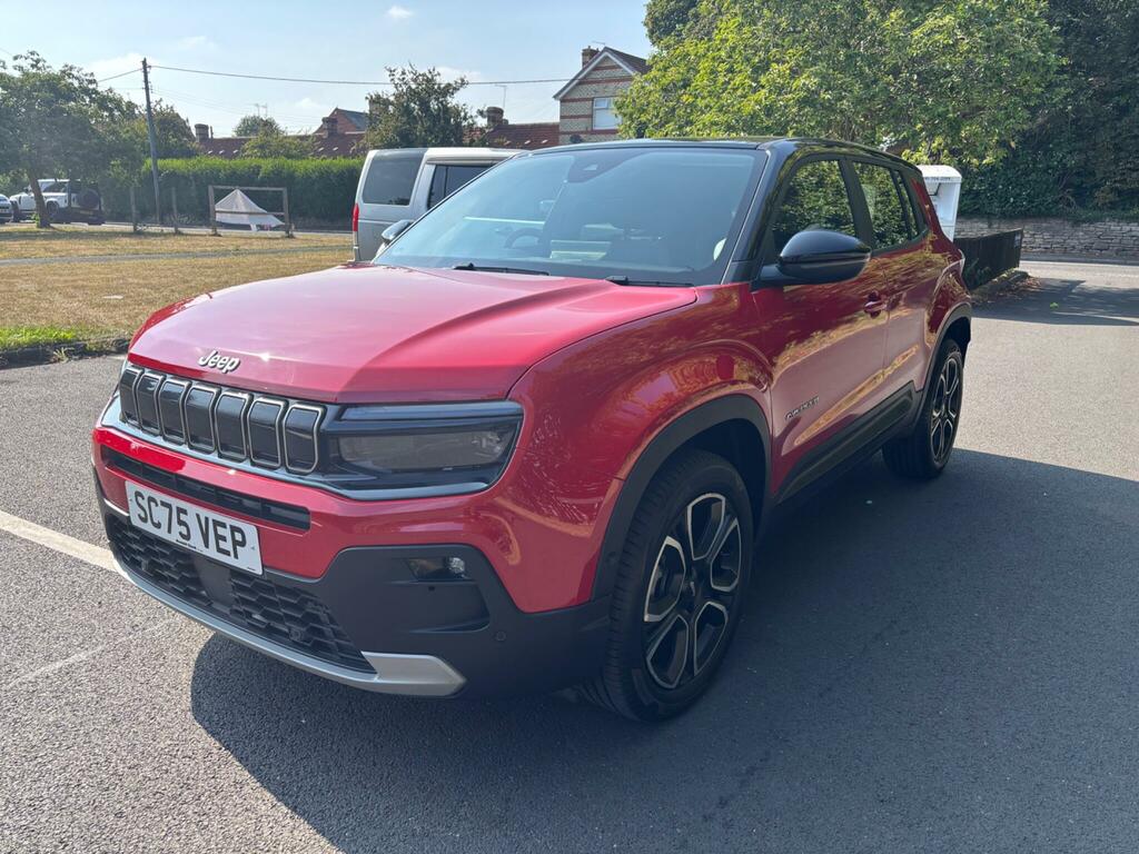 Jeep Avenger 1.2 Summit Euro 6 Ss Red #3