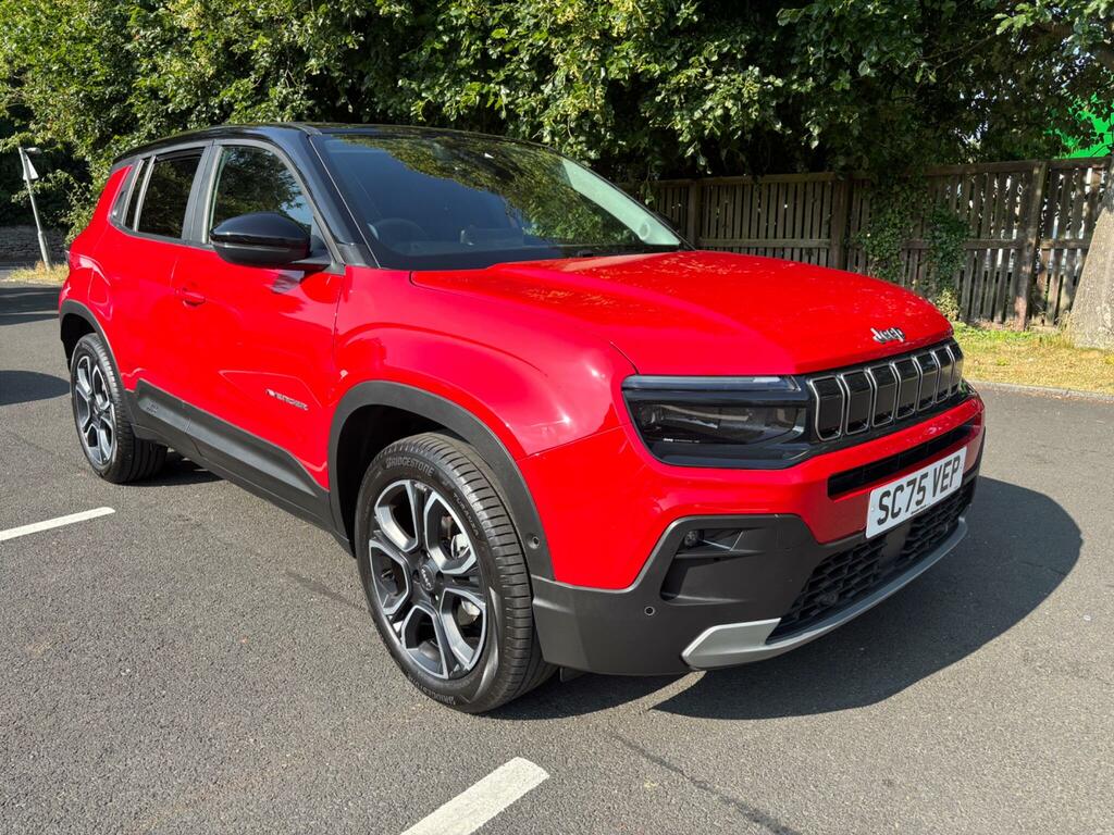 Jeep Avenger 1.2 Summit Euro 6 Ss Red