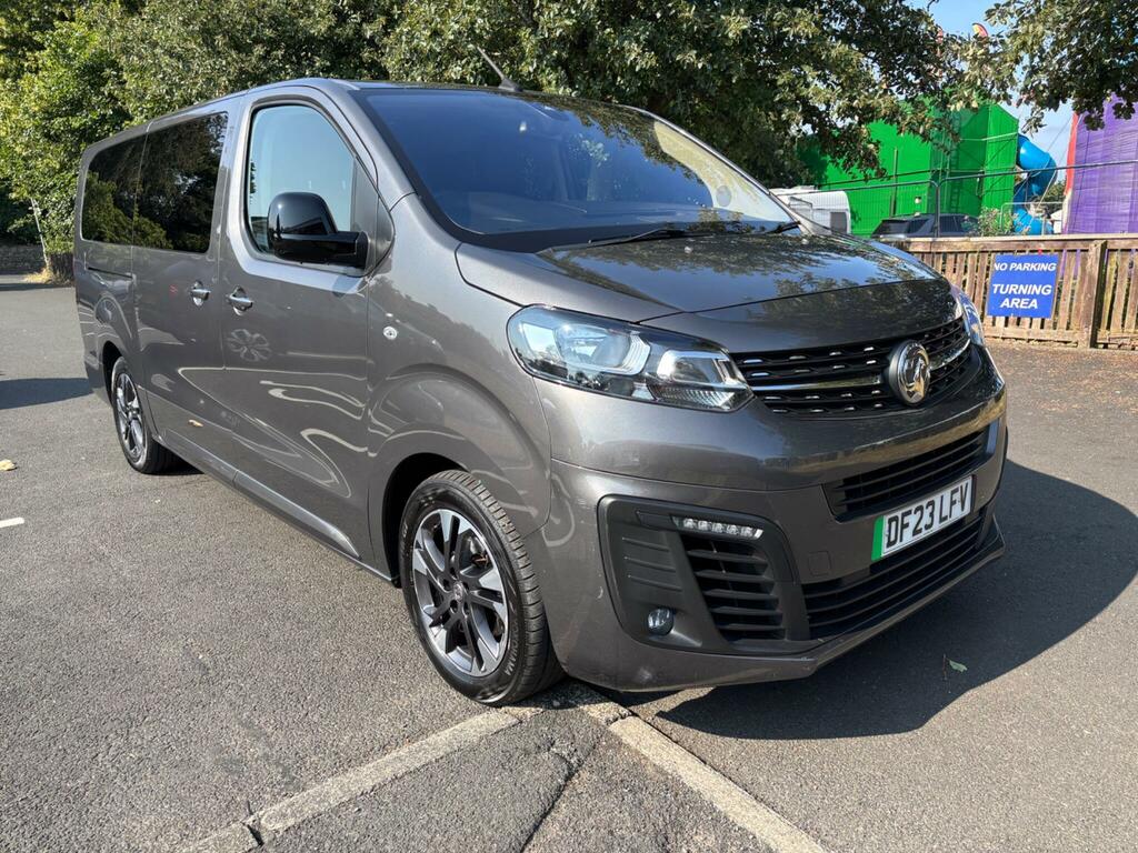 Vauxhall Vivaro 50Kwh Ultimate Lwb 8 Seat, 11Kw Charger Grey