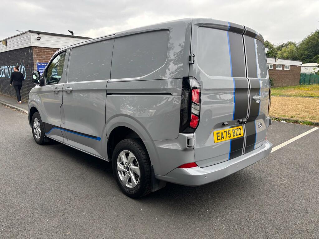 Ford Transit Custom 320 65Kwh Limited L1 H1 Silver #5
