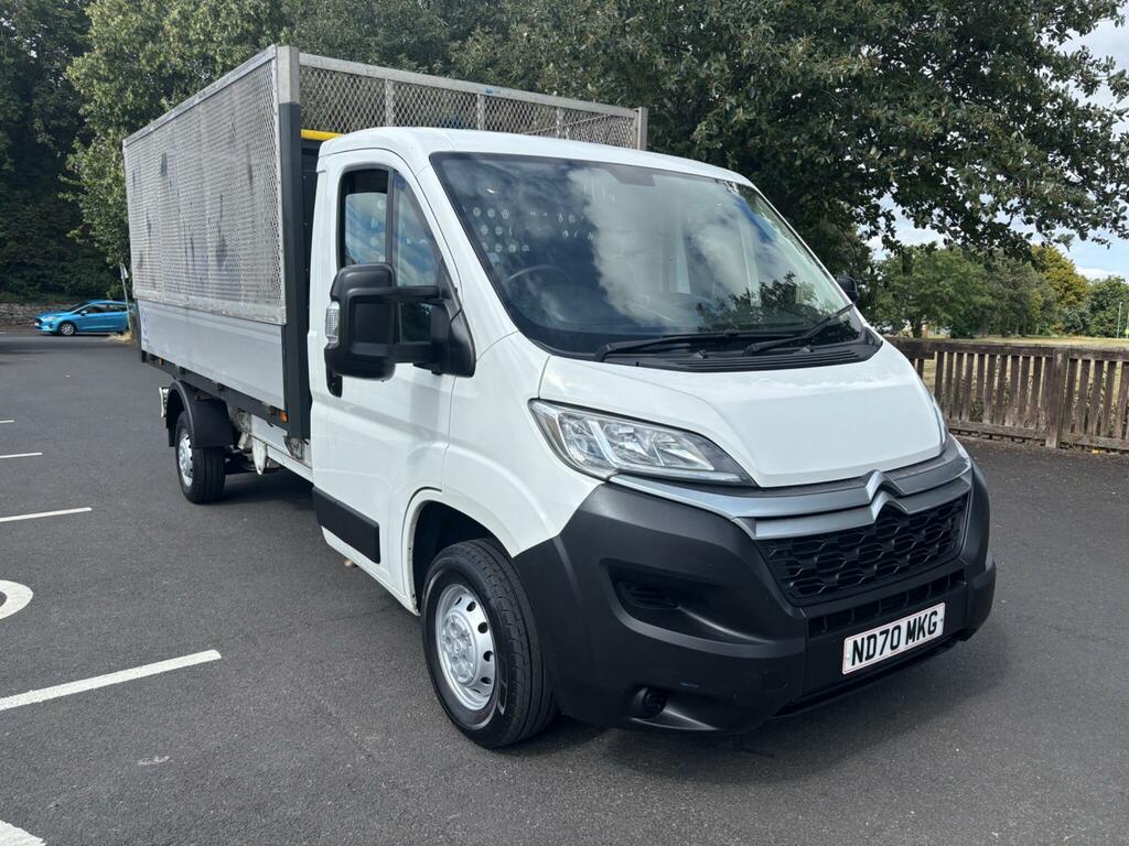 Citroen Relay 2.2 Bluehdi 35 Plus Ready To Run Dropside L3 Euro White