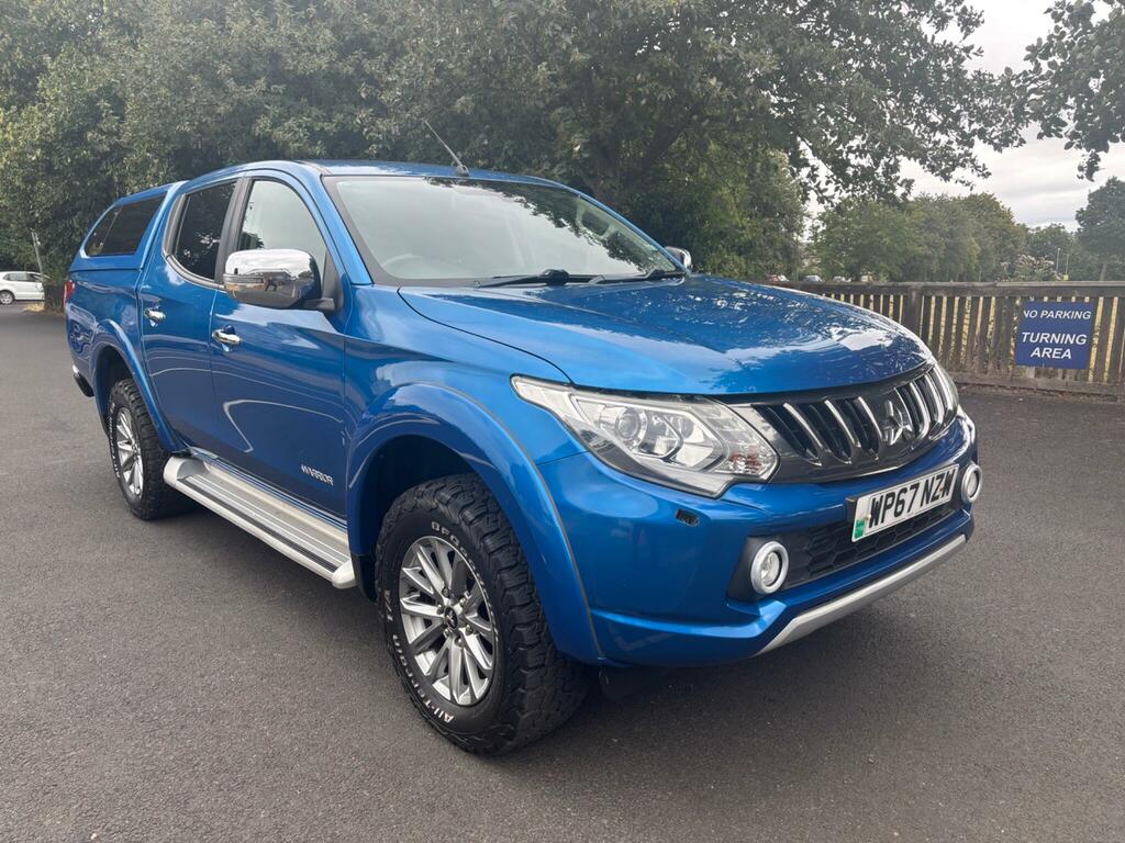 Mitsubishi L200 2.4 Di-d Dc Warrior 4Wd Euro 6 Blue