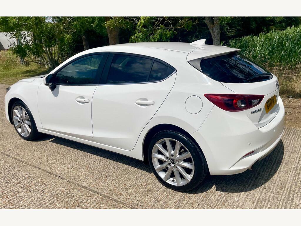 Mazda 3 2.2 Skyactiv-d Sport Nav Euro 6 S S White #4