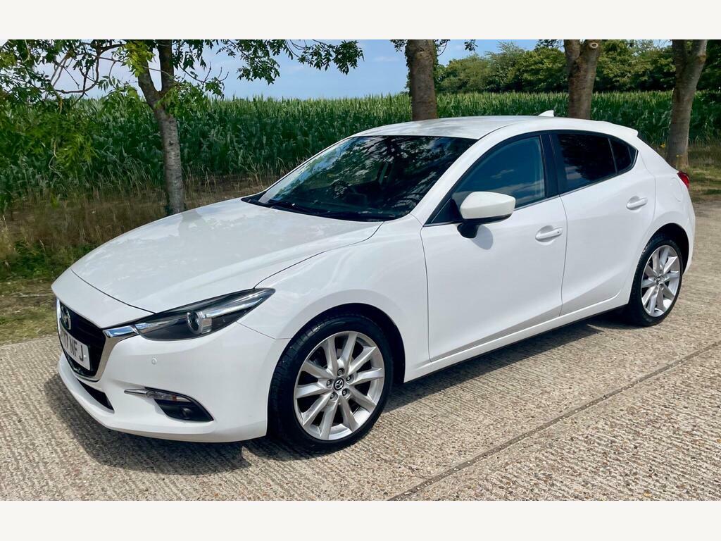 Mazda 3 2.2 Skyactiv-d Sport Nav Euro 6 S S White #3