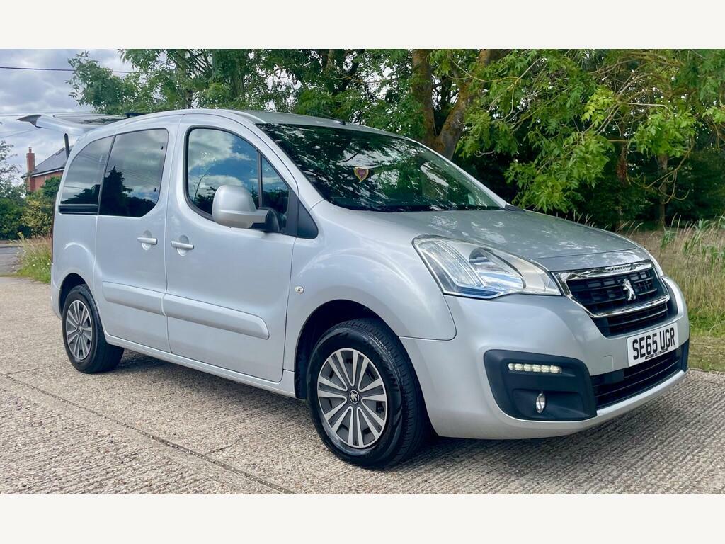 Peugeot Partner Tepee 1.6 Bluehdi Active Etg Euro 6 S S Silver