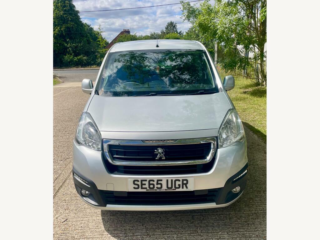 Peugeot Partner Tepee 1.6 Bluehdi Active Etg Euro 6 S S Silver #2
