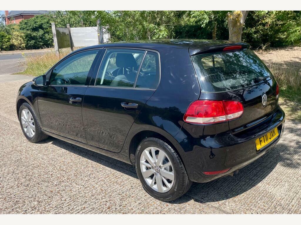 Volkswagen Golf 1.6 Tdi Match Dsg Euro 5 Black #4