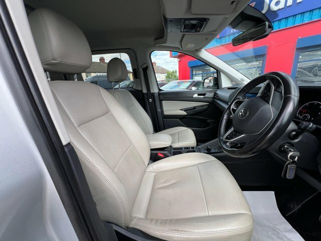 Volkswagen Caddy Maxi Life 2022 2.0 Tdi Life Dsg Euro 6 Ss Silver #4