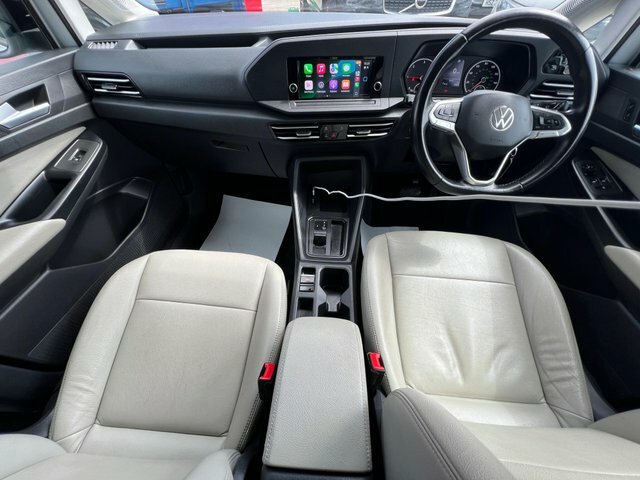 Volkswagen Caddy Maxi Life 2022 2.0 Tdi Life Dsg Euro 6 Ss Silver #3