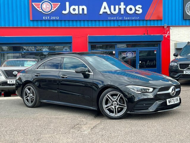 Mercedes-Benz CLA Class 2020 1.3 Cla180 Amg Line Premium Plus 2 Coupe 7G Black