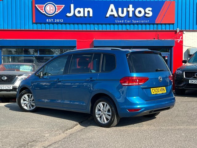 Volkswagen Touran 2020 2.0 Tdi Se Family Mpv Dsg 7Spd Eur Blue #2