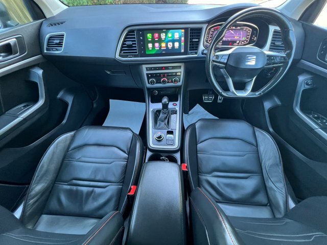 Seat Ateca 2023 1.5 Tsi Evo Fr Sport Dsg Euro 6 Ss Black #3