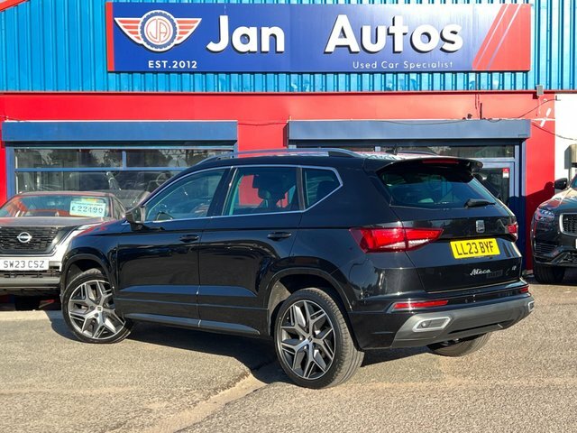 Seat Ateca 2023 1.5 Tsi Evo Fr Sport Dsg Euro 6 Ss Black #2