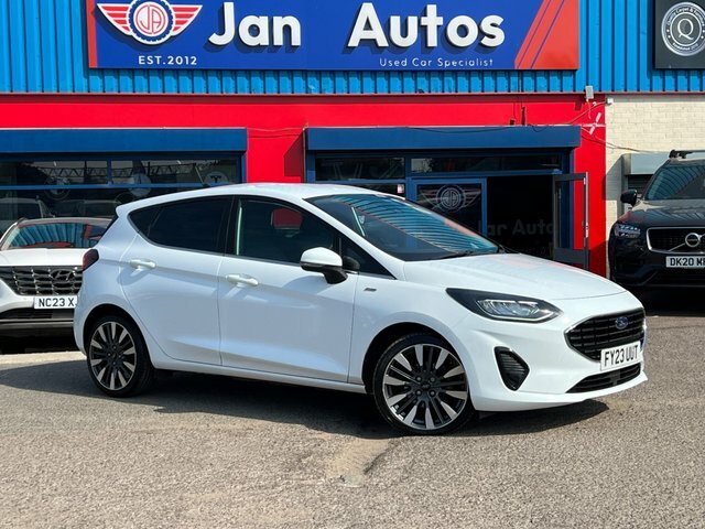 Ford Fiesta 2023 1.0T Ecoboost Mhev Titanium X Dct Euro 6 Ss White