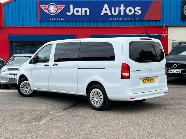 Mercedes-Benz Vito 2024 2.1 114 Cdi Pro Tourer G-tronic Rwd L3 Euro 6 White #2