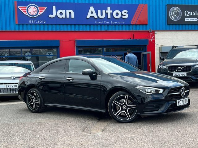 Mercedes-Benz CLA Class 2022 1.3 Cla250e 15.6Kwh Amg Line Premium Coupe Black
