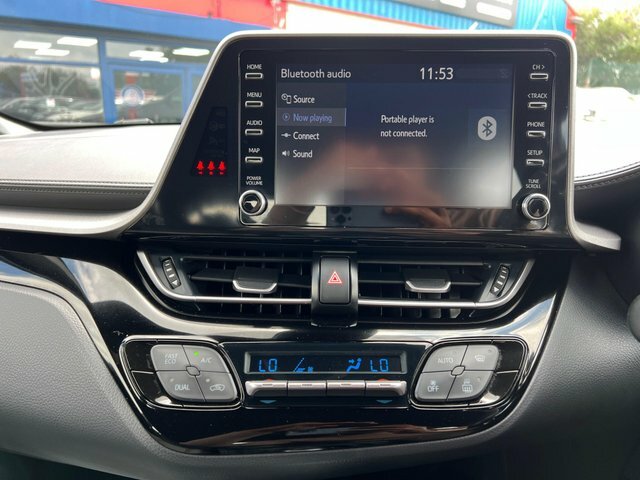 Toyota C-Hr 2022 1.8 Vvt-h Icon Cvt Euro 6 Ss Grey #6