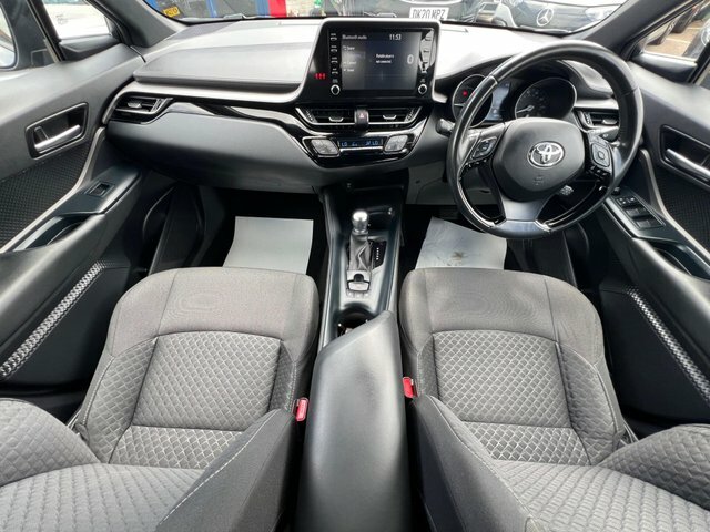 Toyota C-Hr 2022 1.8 Vvt-h Icon Cvt Euro 6 Ss Grey #3
