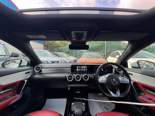 Mercedes-Benz CLA Class 2022 1.3 Cla250e 15.6Kwh Amg Line Premium Plus C White #3