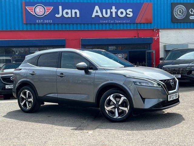 Nissan Qashqai 2022 1.3 Dig-t Mhev N-connecta Xtron Euro 6 Ss Grey