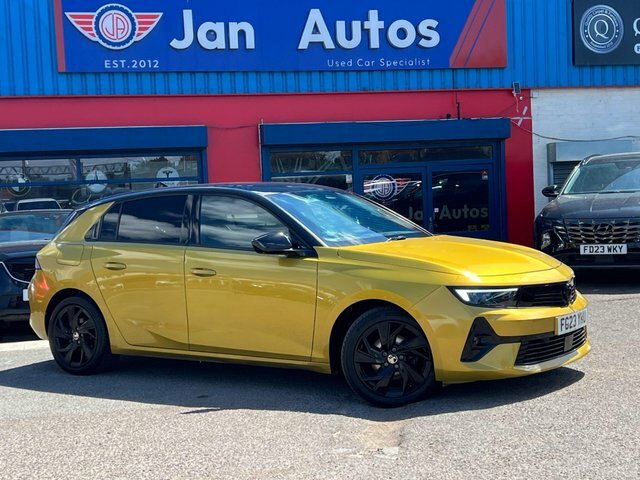 Vauxhall Astra 2023 1.2 Turbo Gs Euro 6 Ss Yellow