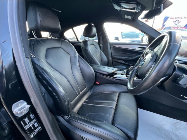 BMW 5 Series 2019 2.0 520D M Sport Euro 6 Ss Black #4