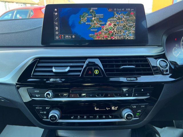 BMW 5 Series 2019 2.0 520D M Sport Euro 6 Ss Black #6