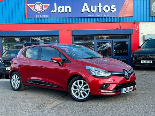 Renault Clio 2017 1.5 Dci Dynamique Nav Euro 6 Ss Red