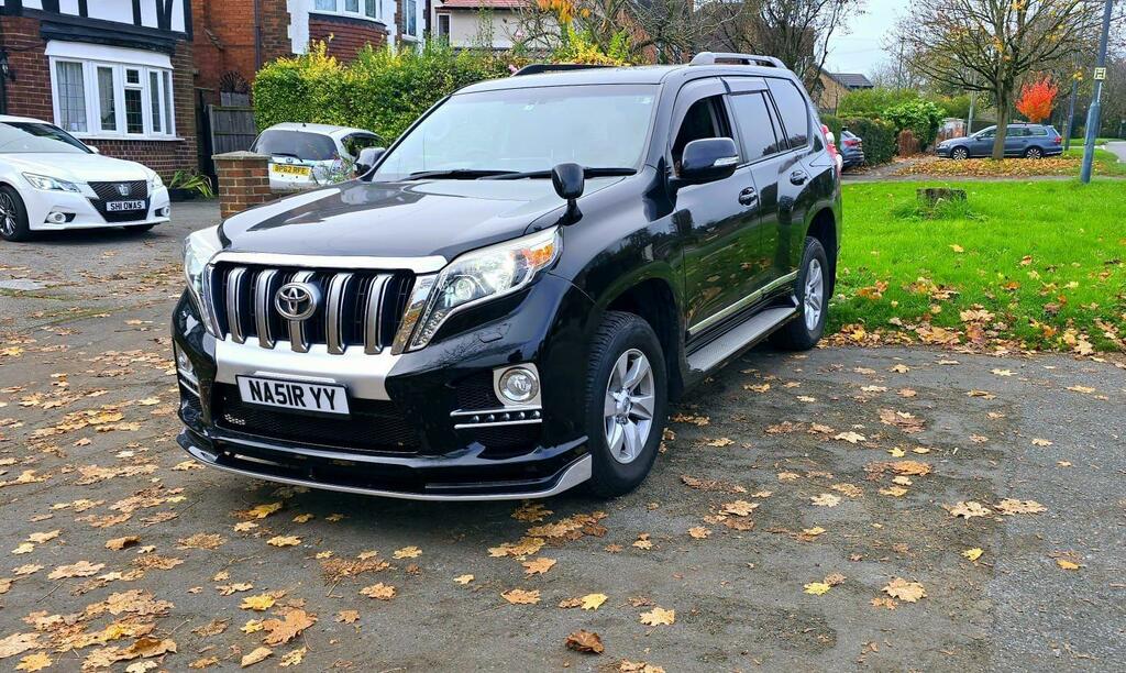 Toyota Land Cruiser Prado Tx Black #4