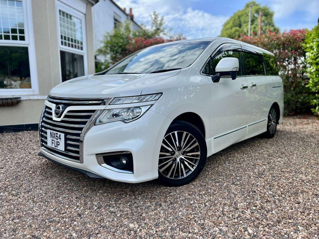 Nissan Elgrand 3.5 V6 Highway Star 4Wd White #4