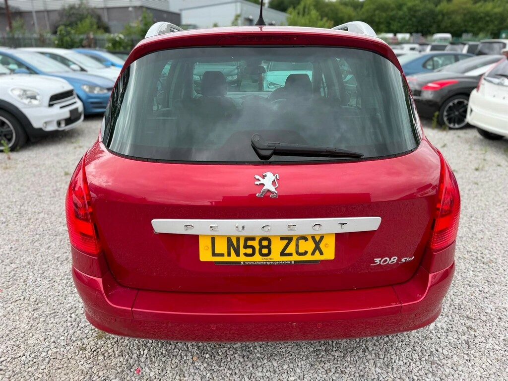 Peugeot 308 SW 2.0 Hdi Fap Sport Red #4